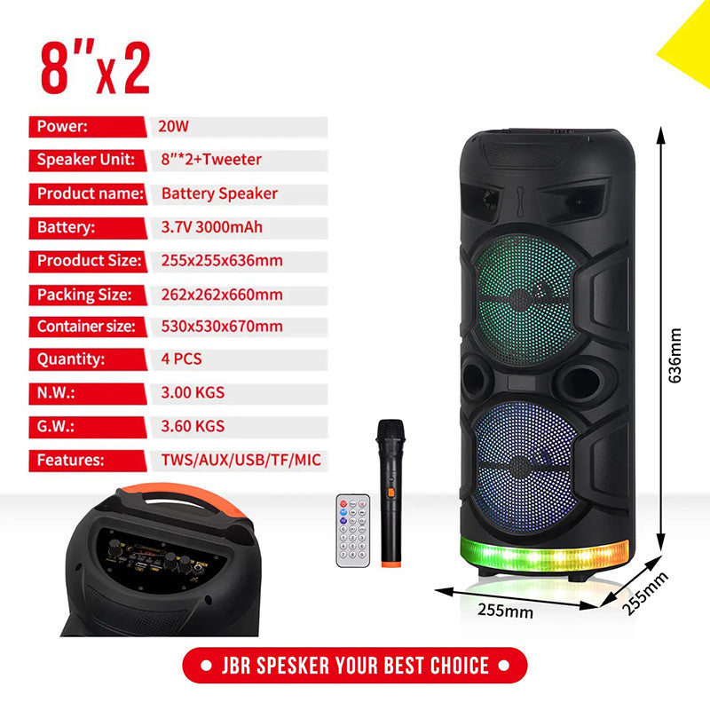 Speaker JBR-8810 foto 2