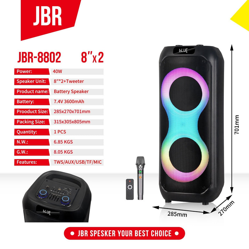 Speaker JBR-8802 foto 2
