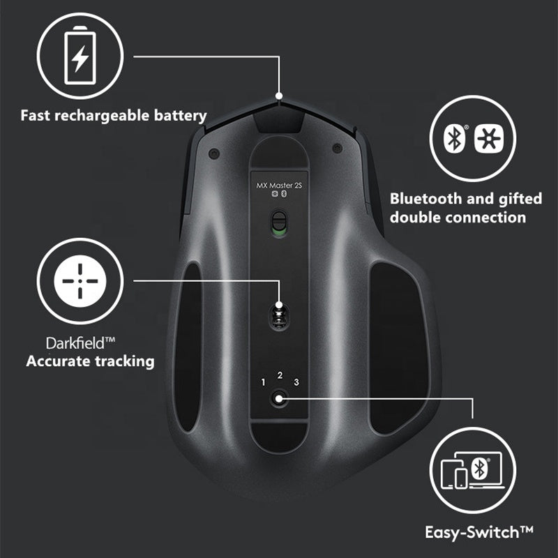 Maus Wireless Logitech MX Master 2 foto 4