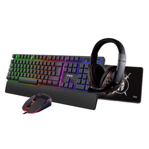 Tastiere Combo MS Elite C501 4in1 Tastiere + Maus + Mauspad + Kufje foto 1