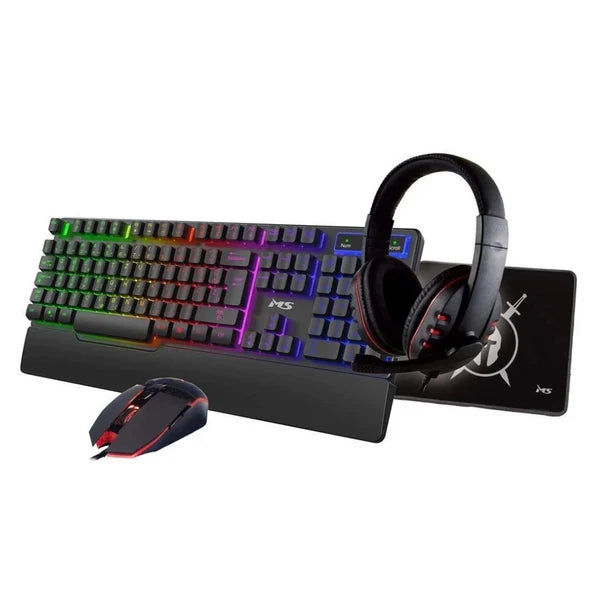 Tastiere Combo MS Elite C501 4in1 Tastiere + Maus + Mauspad + Kufje foto 1