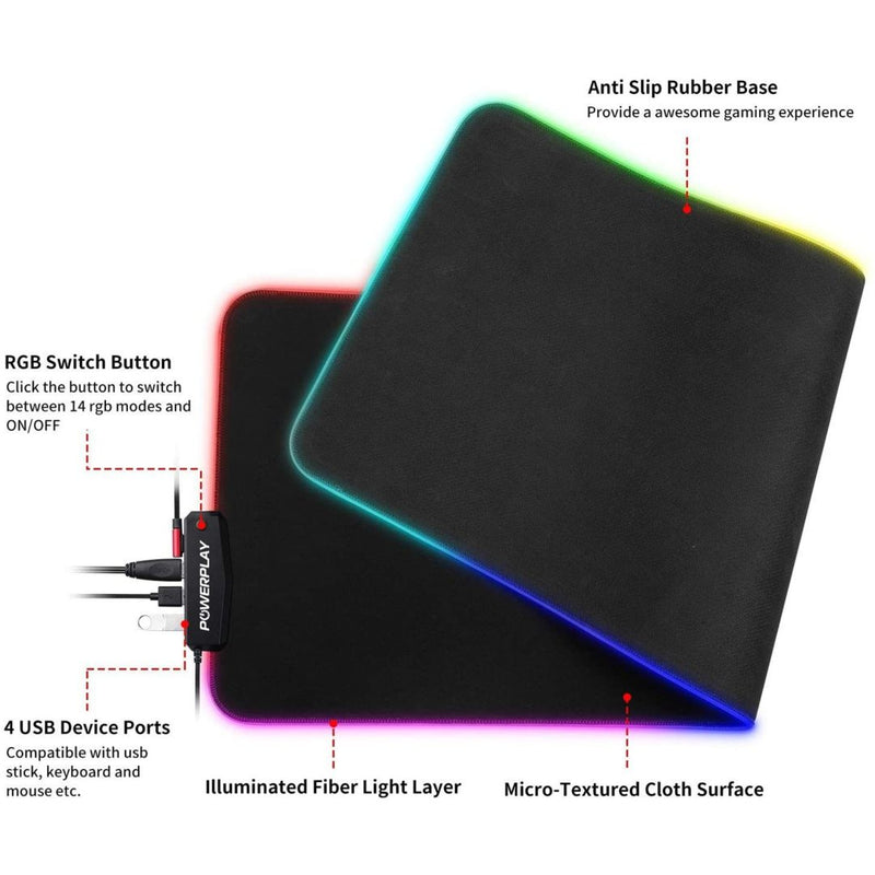 Mousepad USB RGB Chroma RS- 07 foto 2