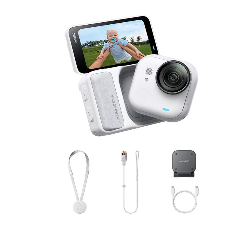 Insta360 GO Ultra Standard Bundle (Arctic White) foto 1