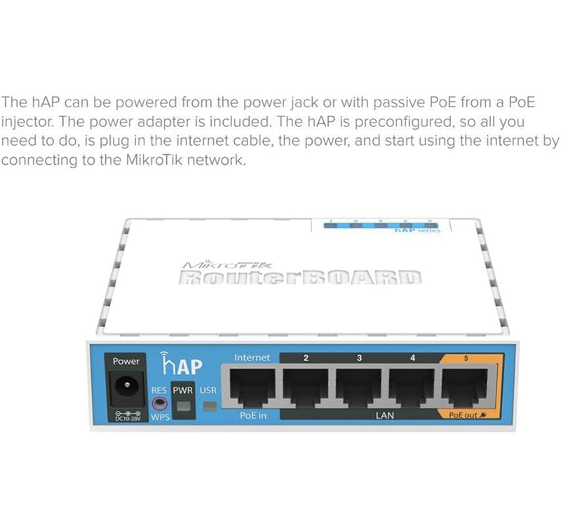 WLAP MikroTik RB951Ui-2nD foto 2