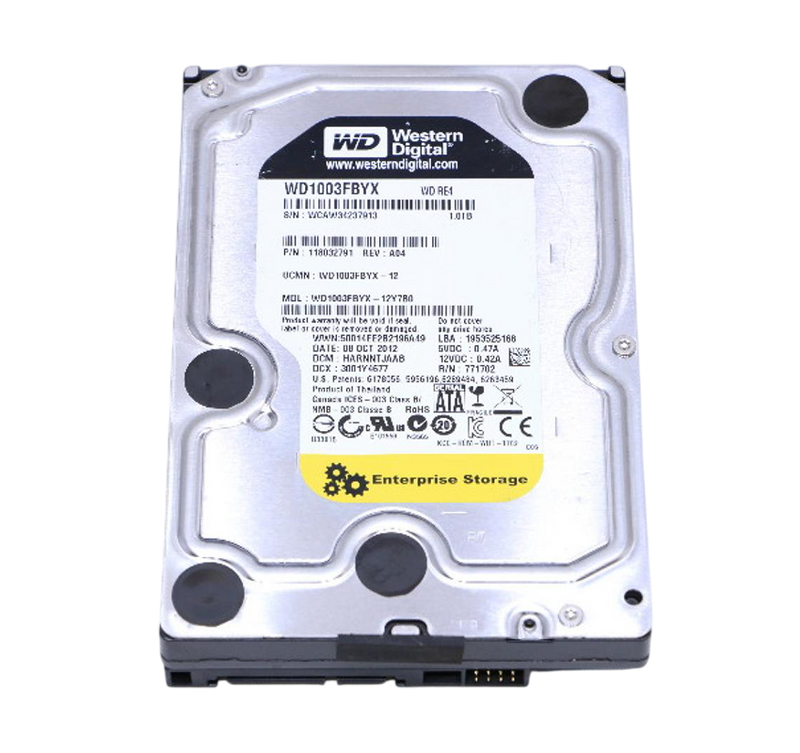 Hard Disk 3.5″ 1TB Surveillance WD10EURX / WD1003FBYX (Western Digital) foto 3