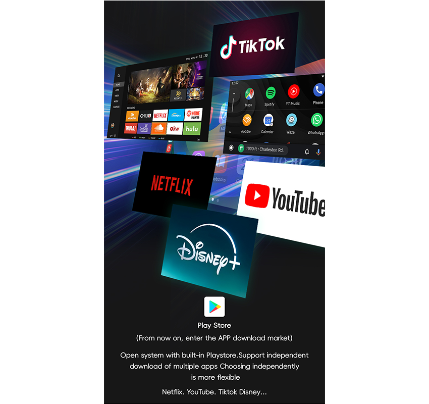 Carplay Ai Box WiFi per Veture Universale Android 13 foto 5