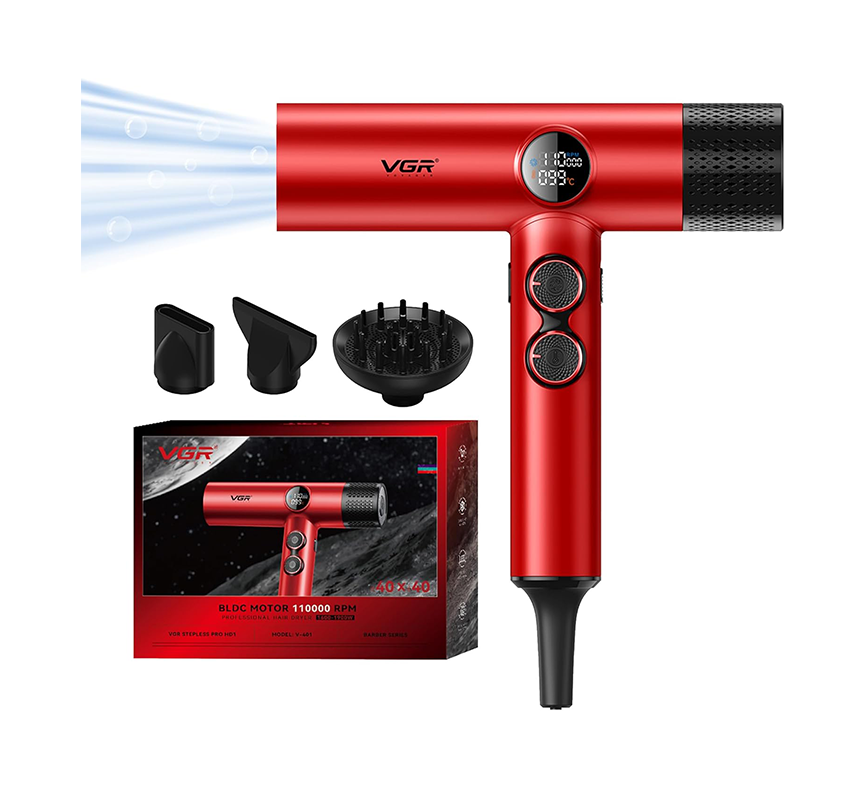 VGR Tharese Flokesh Negative Ionic Professional V-401 foto 1
