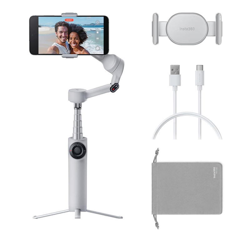 Insta360 Flow 2 Standard Bundle Stone Gray foto 1