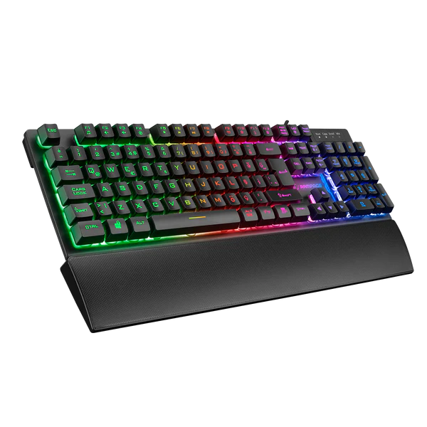 Kombo Gaming Rampage Fortuna V2 – Tastiere + Maus, USB, RGB, E Zeze foto 2