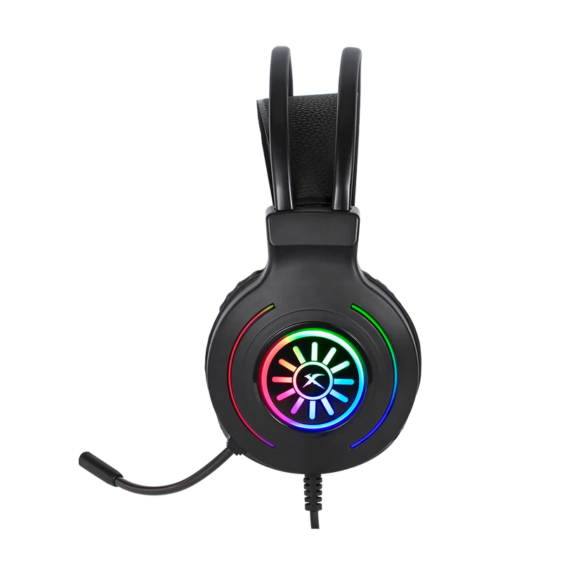 XTRIKE ME GH- 511 Gaming Wired Headset White RGB foto 1