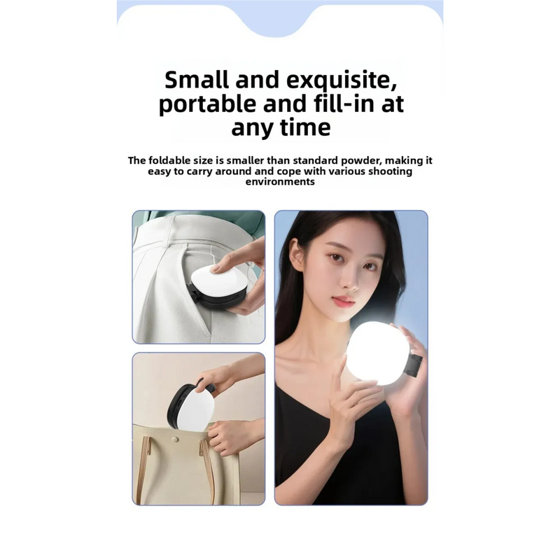 Led Portative Magnetike per Selfie Earldom BL-05 foto 3