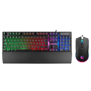 Kombo Gaming Rampage Fortuna V2 – Tastiere + Maus, USB, RGB, E Zeze foto 1
