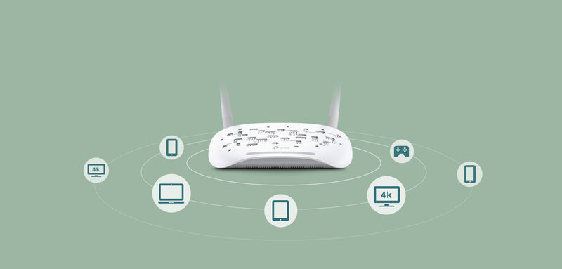 Router Tp- Link TD- W8961N foto 5