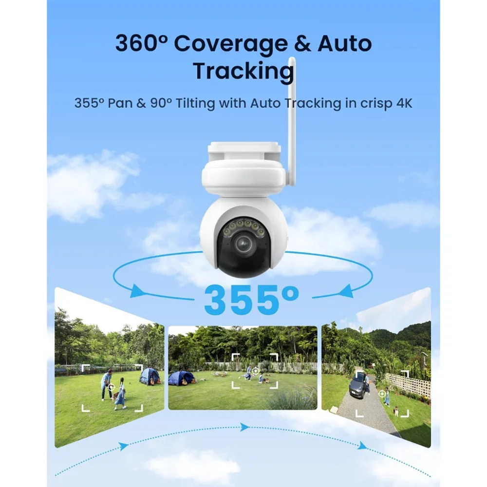 Kamere Reolink Atlas Series B660 me WiFi dhe Panel Solare 8.0MP foto 3