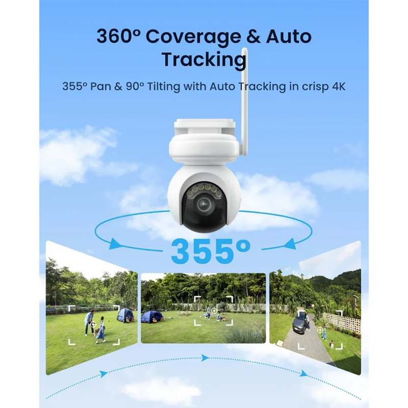 Kamere Reolink Atlas Series B660 me WiFi dhe Panel Solare 8.0MP foto 3