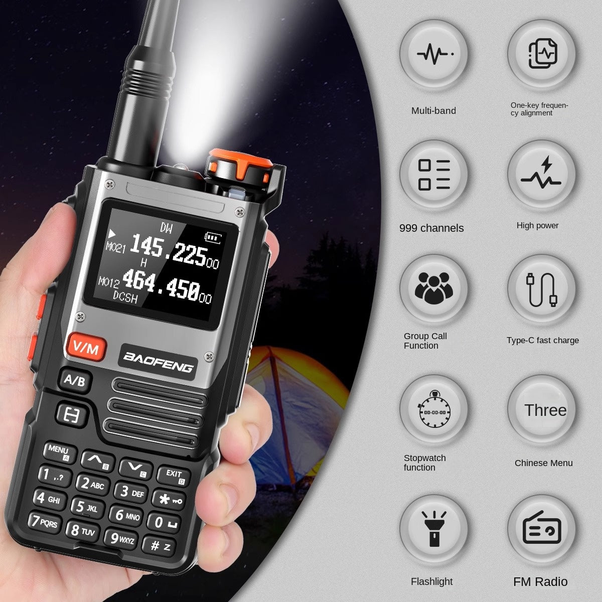 Radiolidhje- Baofeng BF- K61 / UV- K61 foto 2