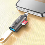 Lexues i Sd Card USB to Lightning Earldom OT103 foto 2