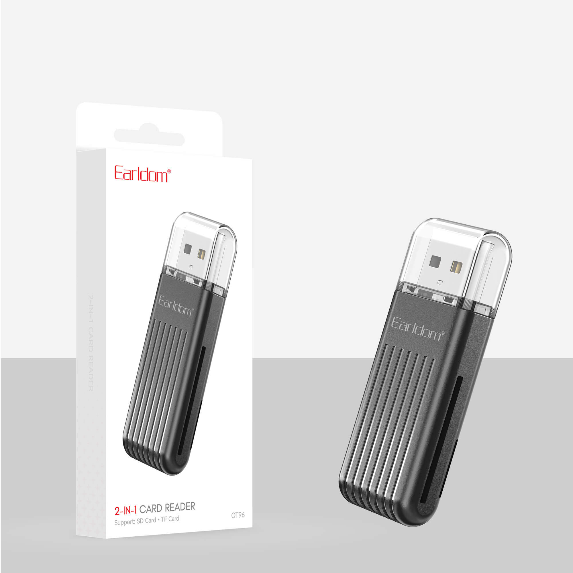 Earldom OT96- Card Reader 2- in- 1