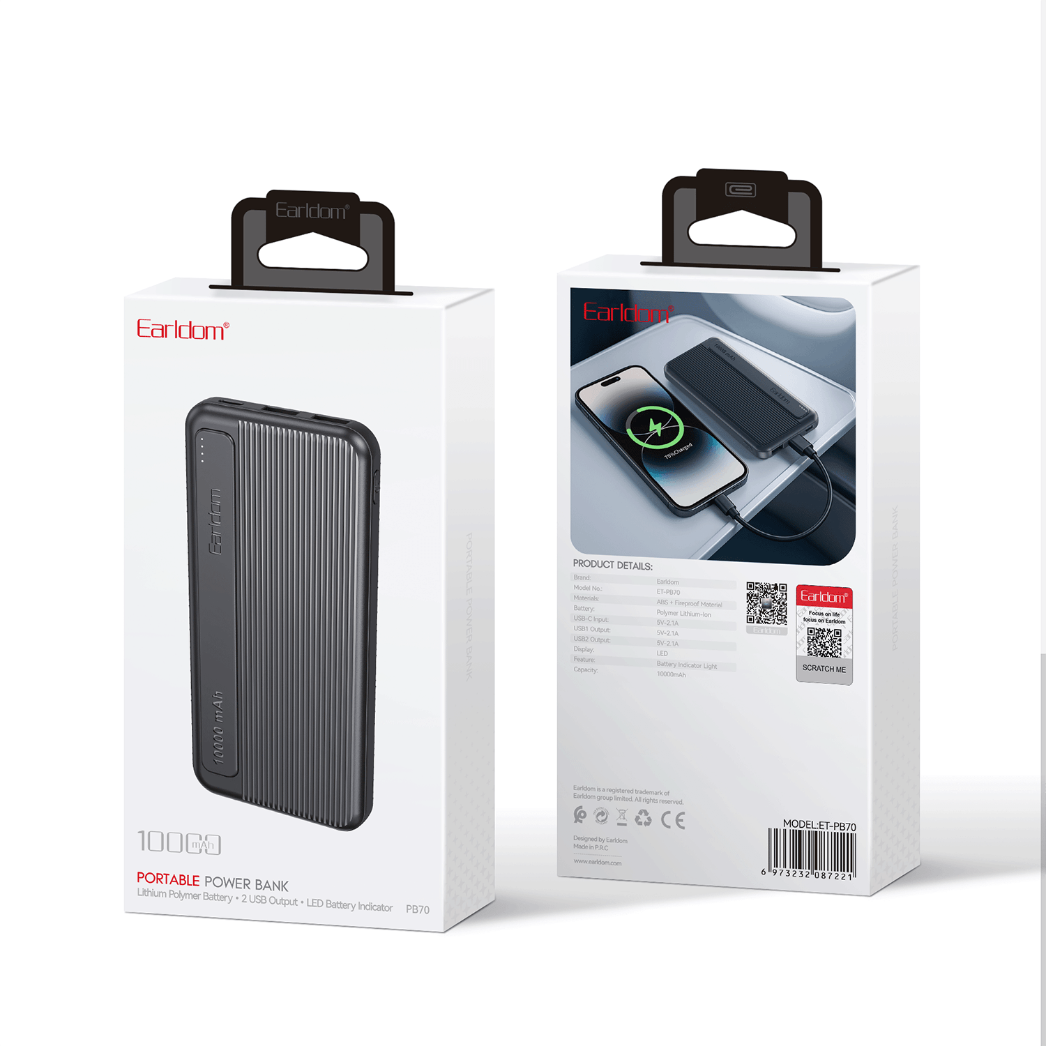 Powerbank Earldom PB70