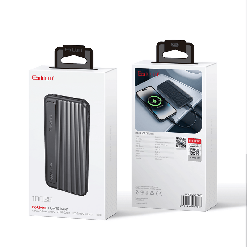 Powerbank Earldom PB70