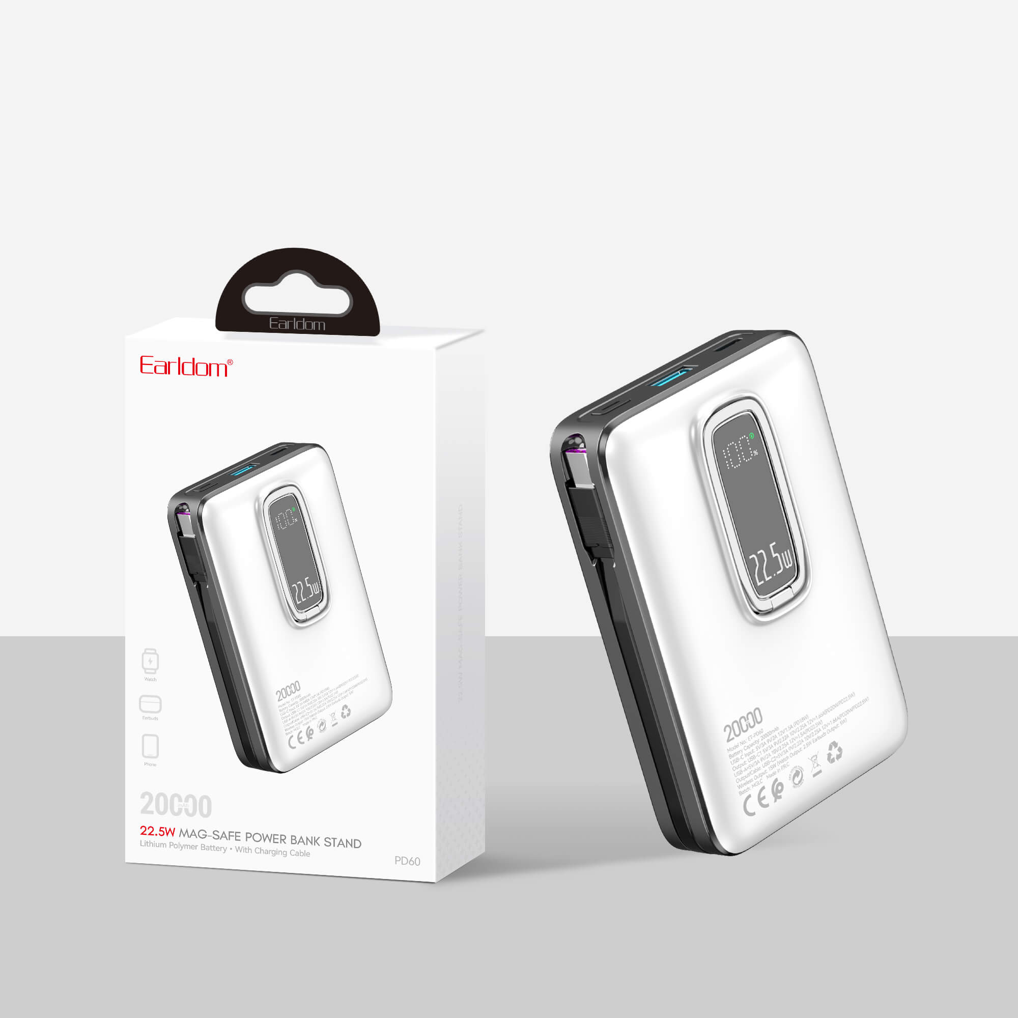 PowerBank 2000mAh Earldom PD60