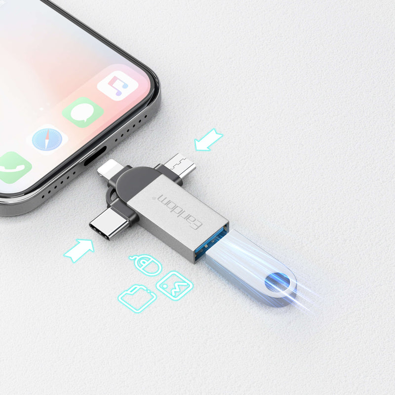 Adapter OTG 3 in 1 Marka : Earldom OT93
