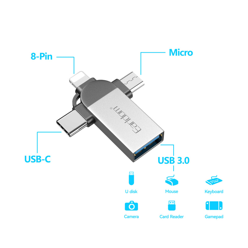 Adapter OTG 3 in 1 Marka : Earldom OT93
