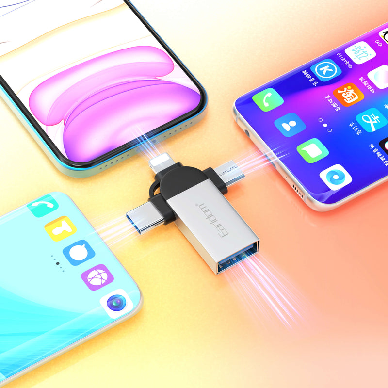 Adapter OTG 3 in 1 Marka : Earldom OT93