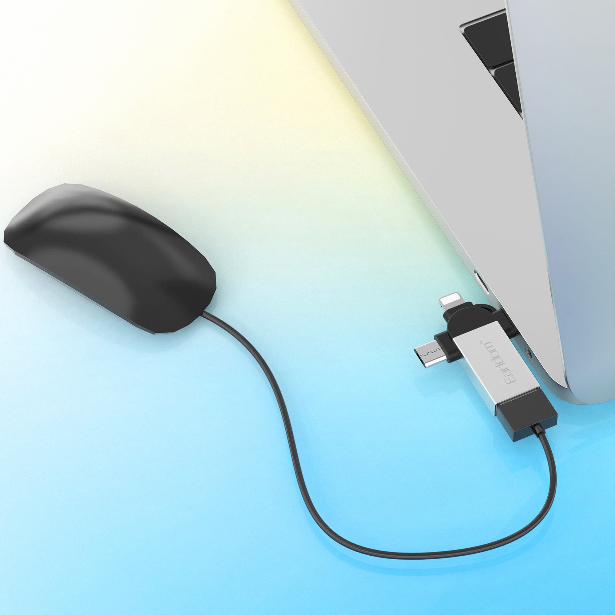 Adapter OTG 3 in 1 Marka : Earldom OT93