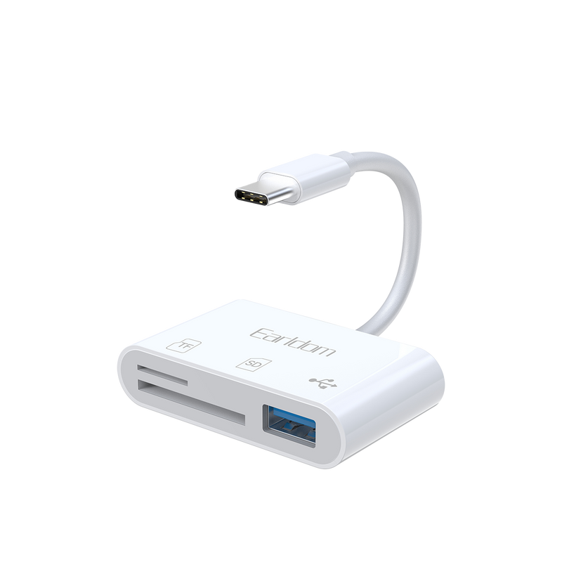 Adapter Card Reader 3 in 1 : Earldom OT105c