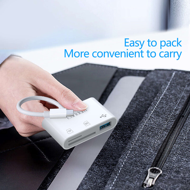 Adapter Card Reader 3 in 1 : Earldom OT105c