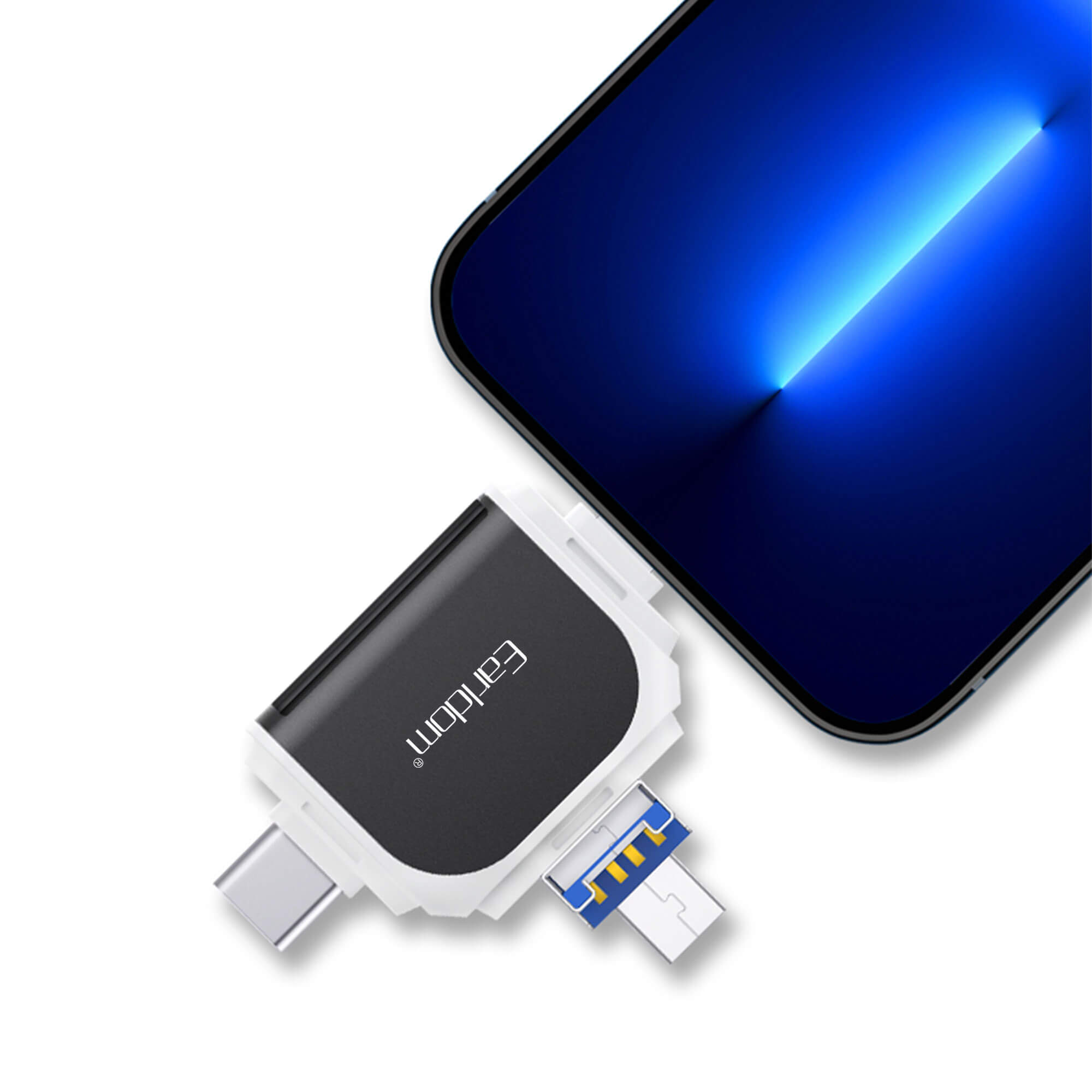 Earldom OT71- Card Reader 3- in- 1