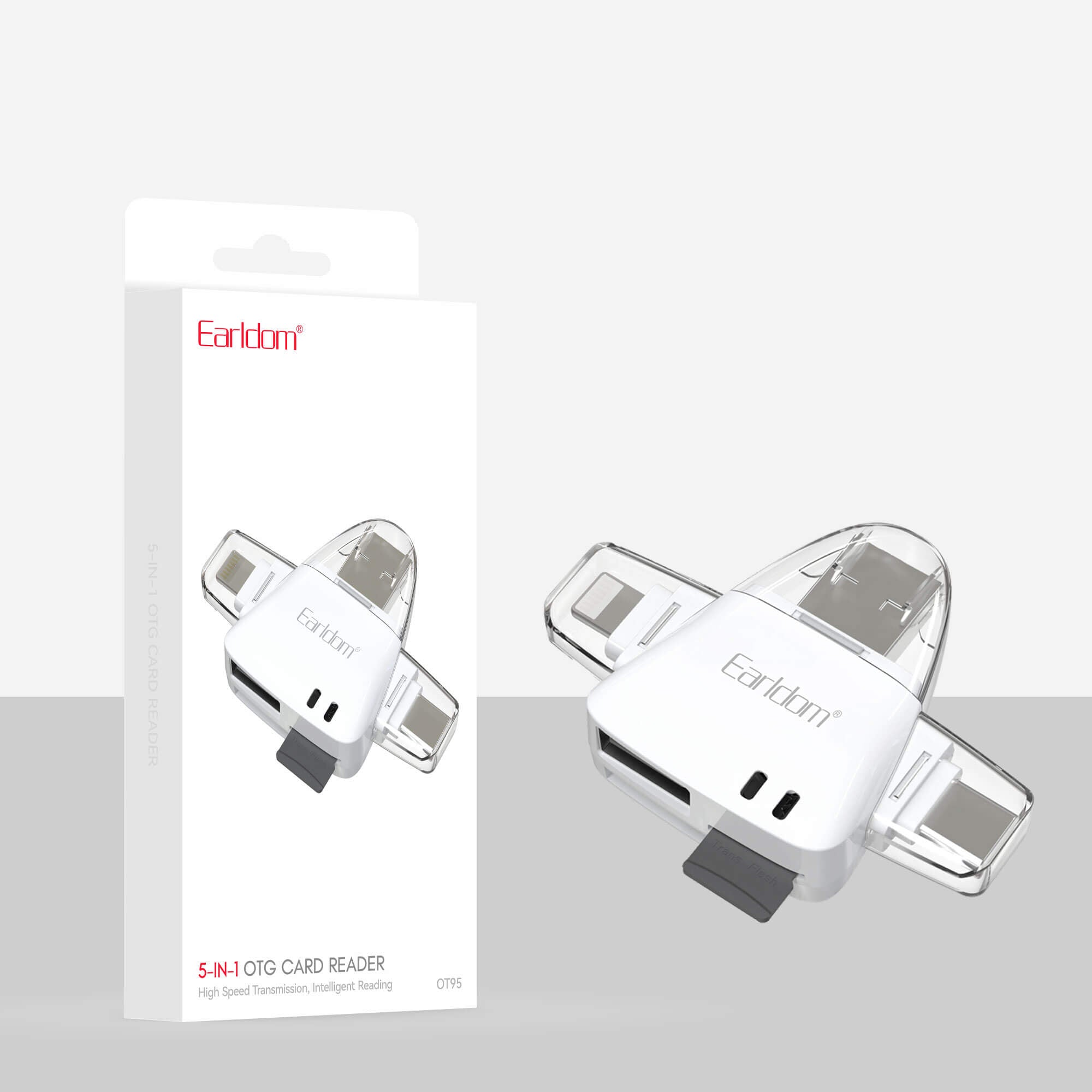 OTG Card Reader 5Ne1 - Earldom (OT95)
