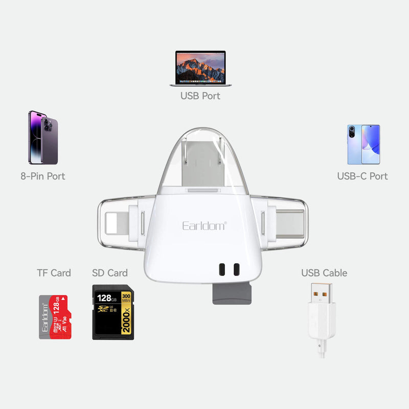 OTG Card Reader 5Ne1 - Earldom (OT95)