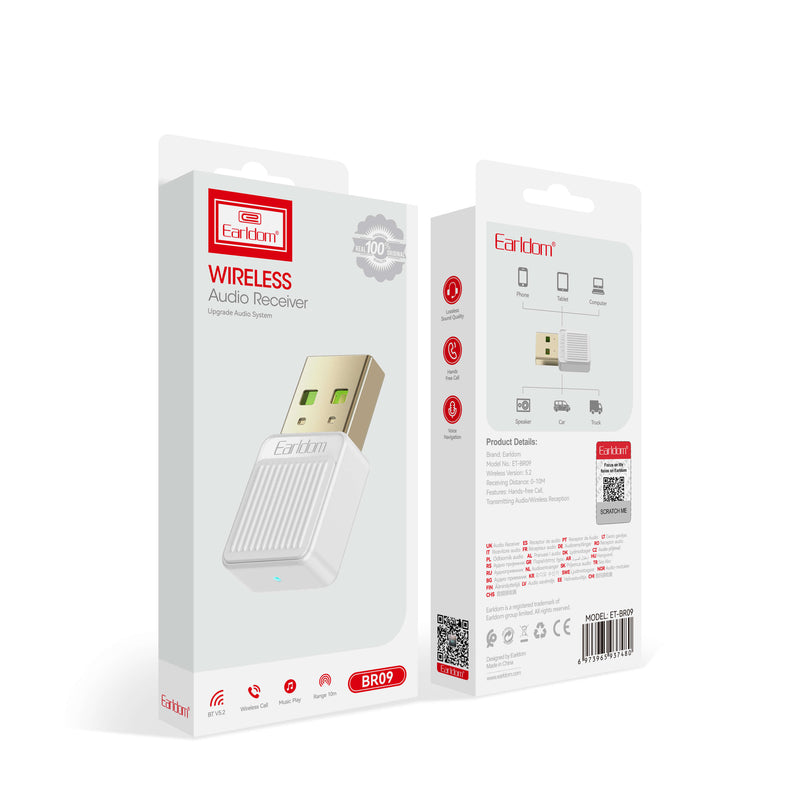 Bluetooth Audio Receiver Marka : Earldom BR09