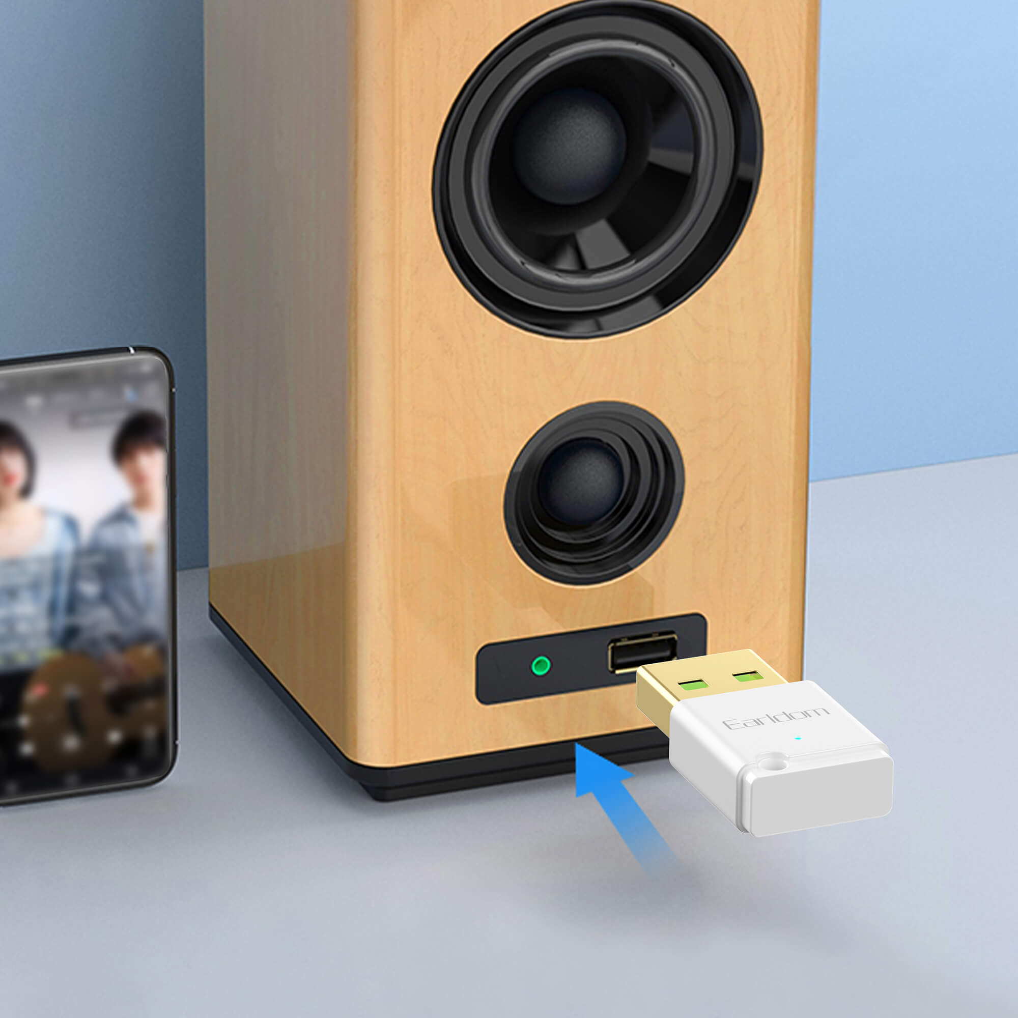 Earldom BR08- USB Bluetooth Adapter