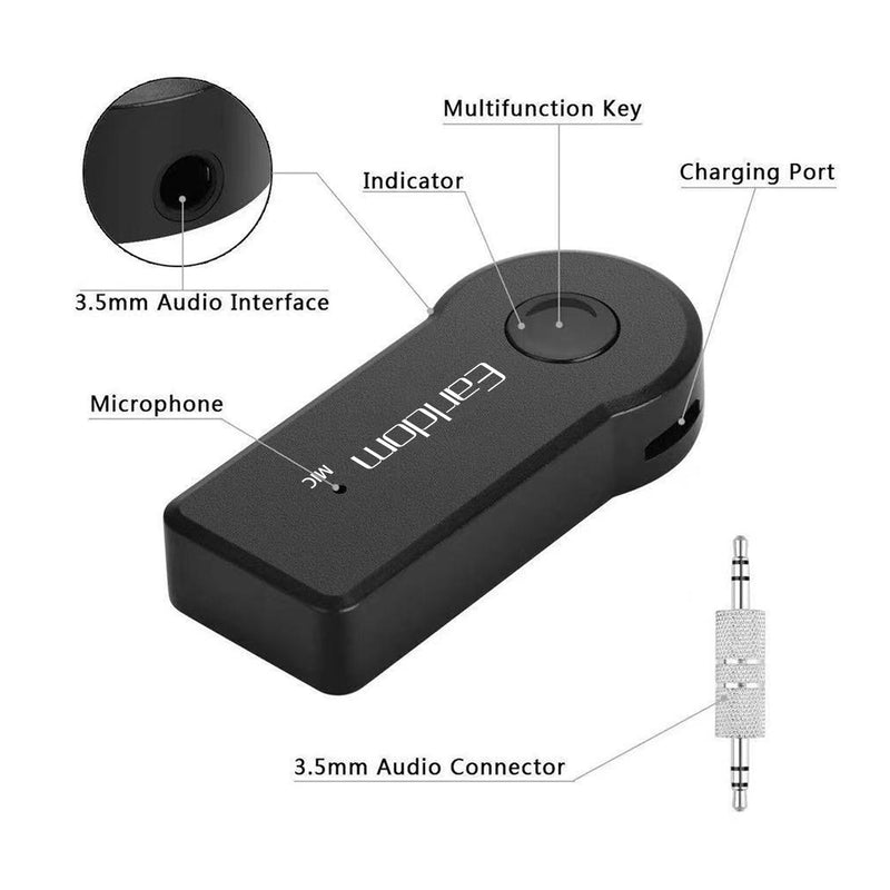 Bluetooth Audio Aux Earldom ET- M6