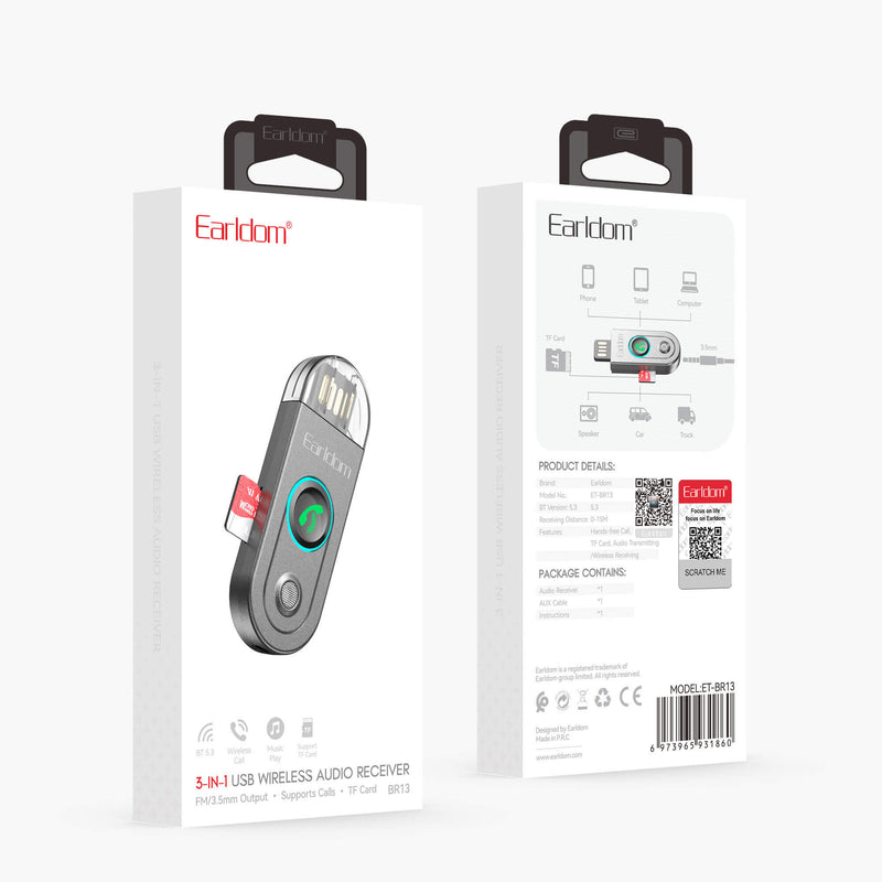Earldom ET- BR13- Bluetooth Audio Receiver