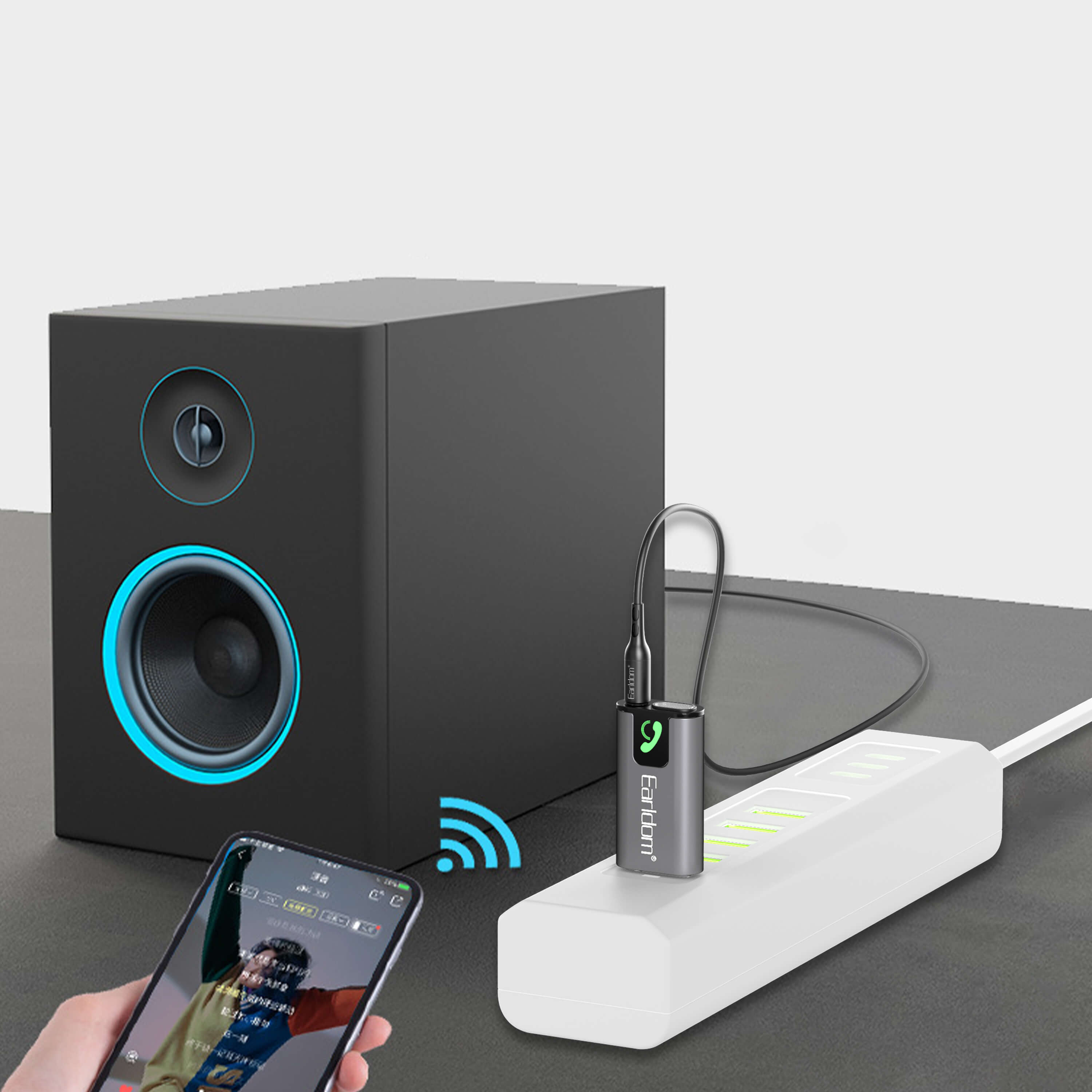 Earldom BR12- Bluetooth Audio Receiver AUX