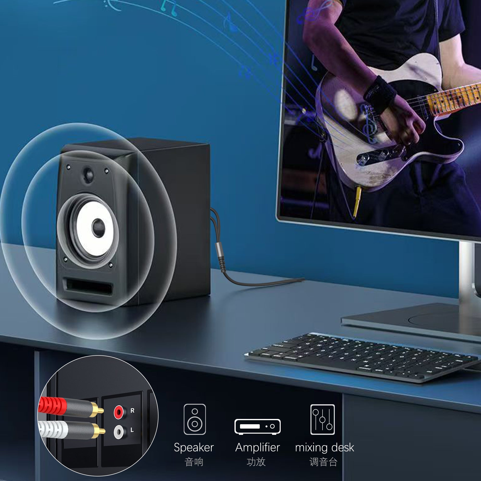 Kabllo Audio Earldom ET- AUX81 3. 5 mm