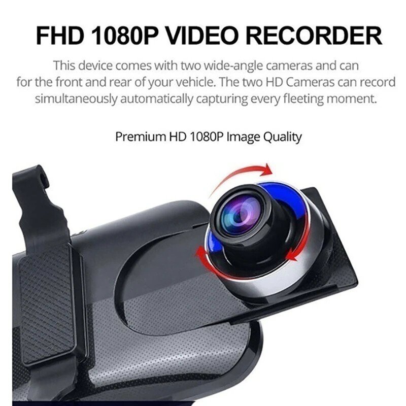 Kamere per Veture Form Pasqyre 10 Inch Full HD foto 4
