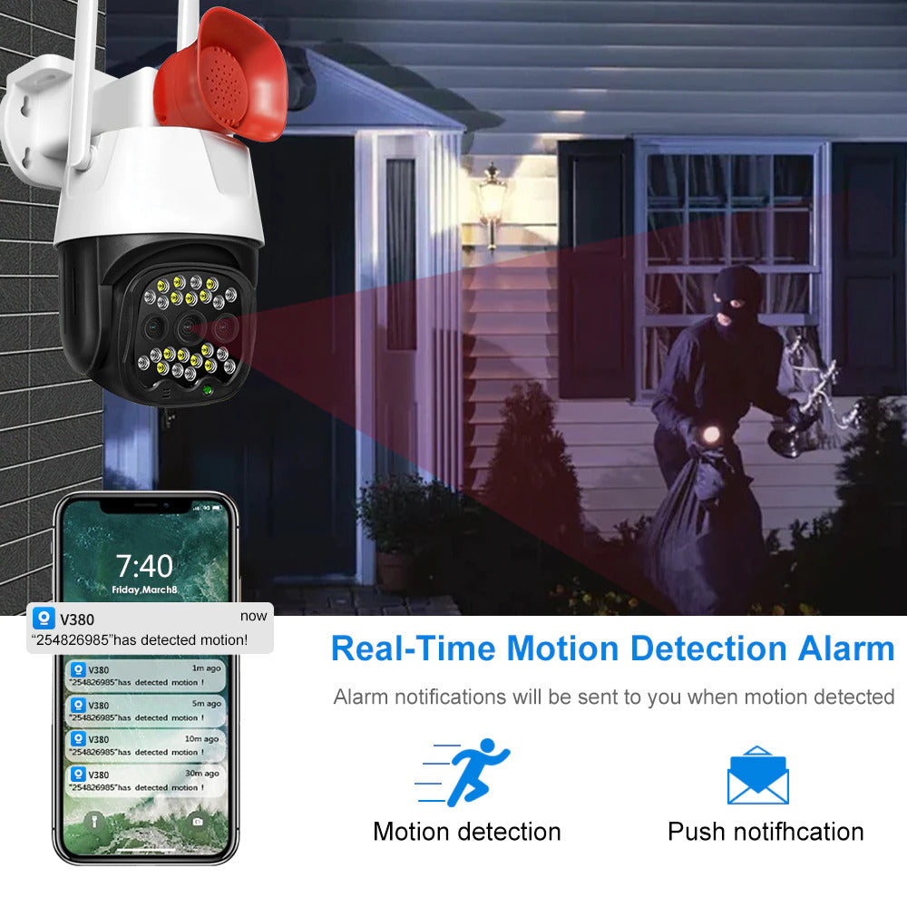 Kamere Wifi 4. 0MP me Sirene Alarm foto 11