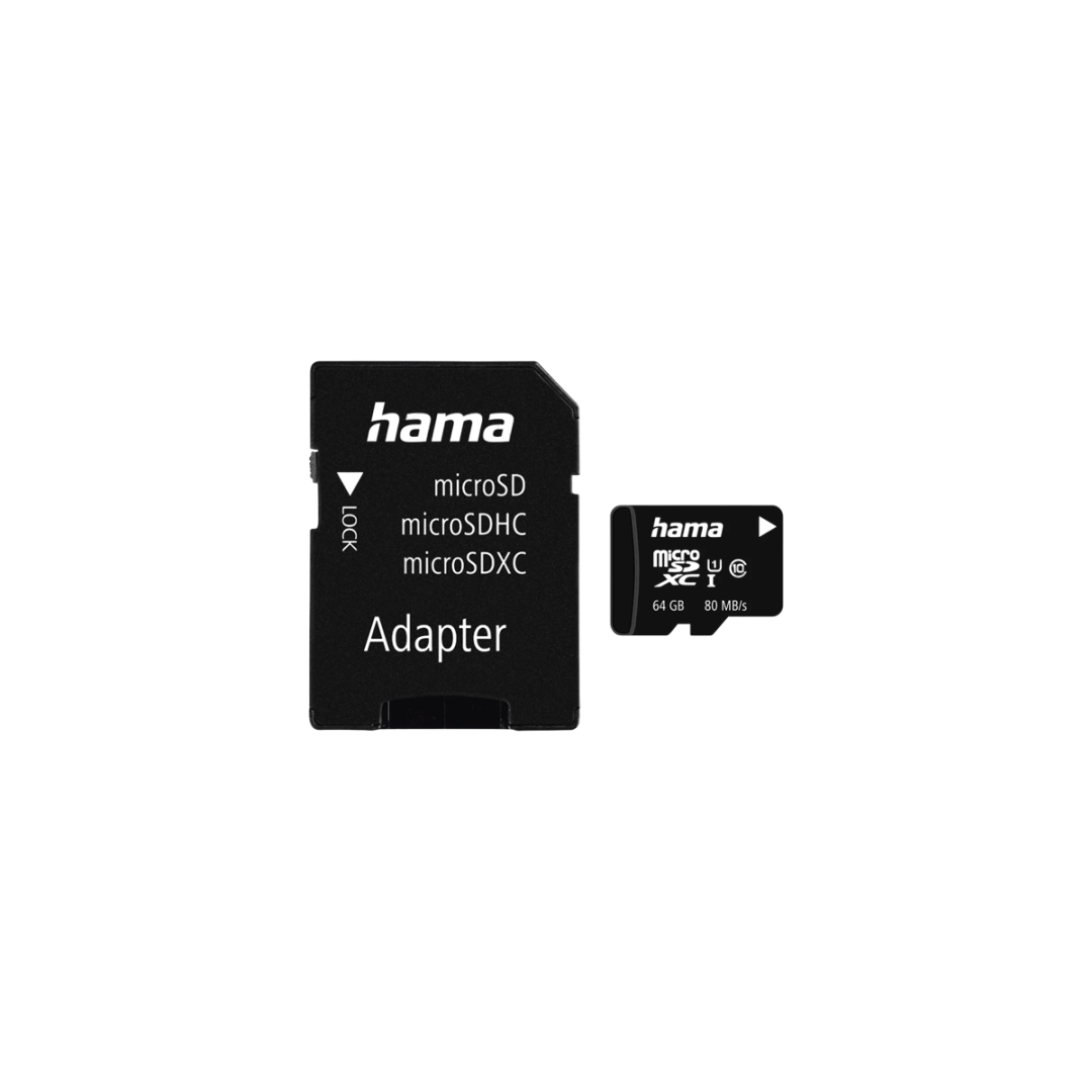 MicroSD card 64gb Hama foto 1