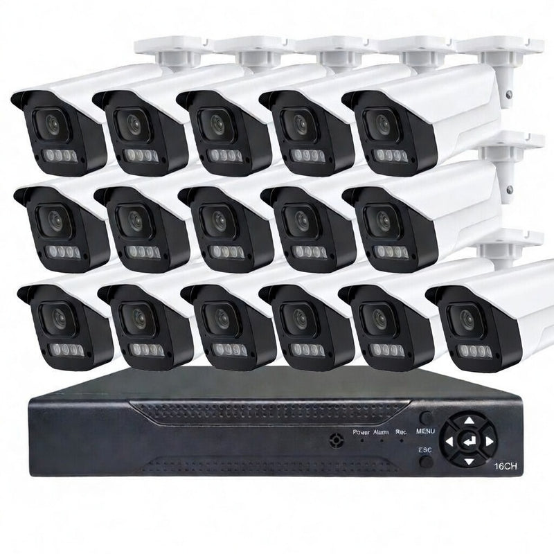 Sistem Sigurie Kamera Set (16 COPE) 5.0MP + DVR HX-A01L8 foto 1