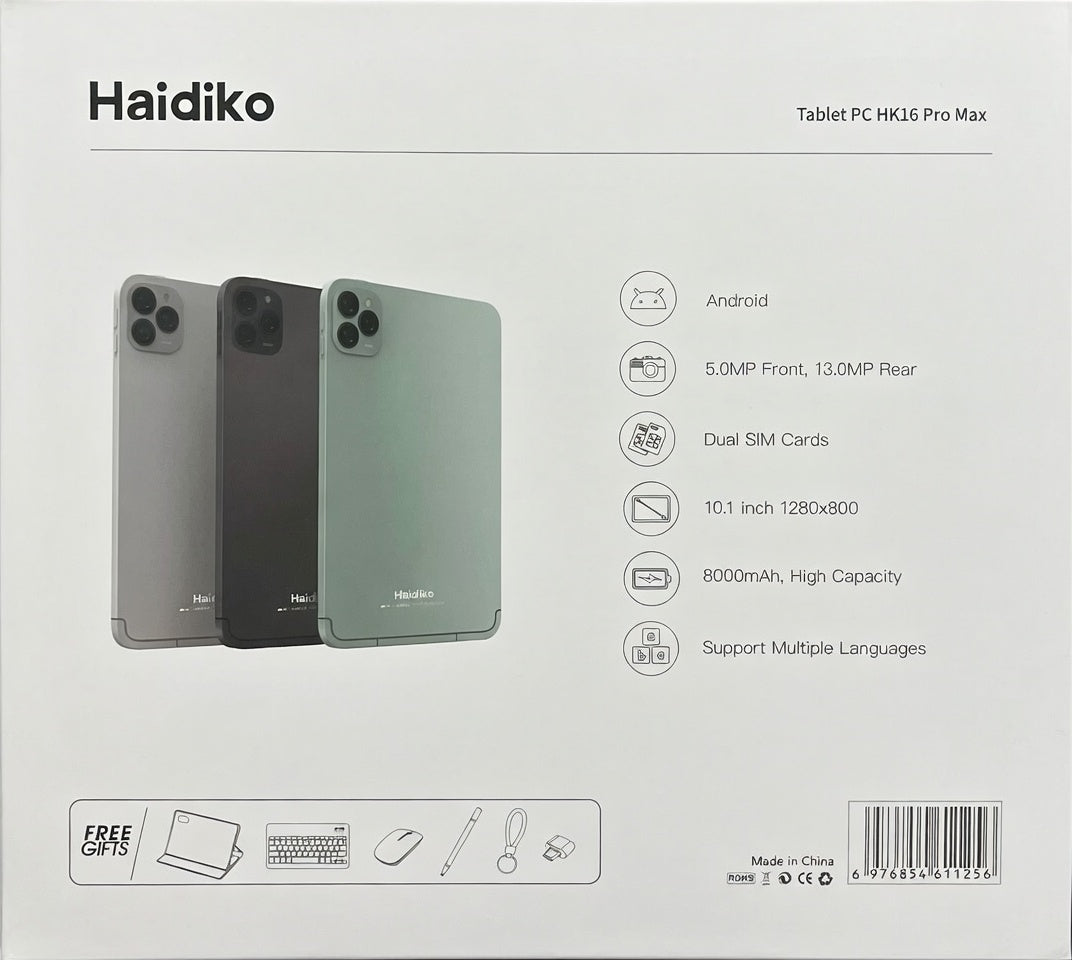 Tablet Haidiko HK16 Pro Max foto 2