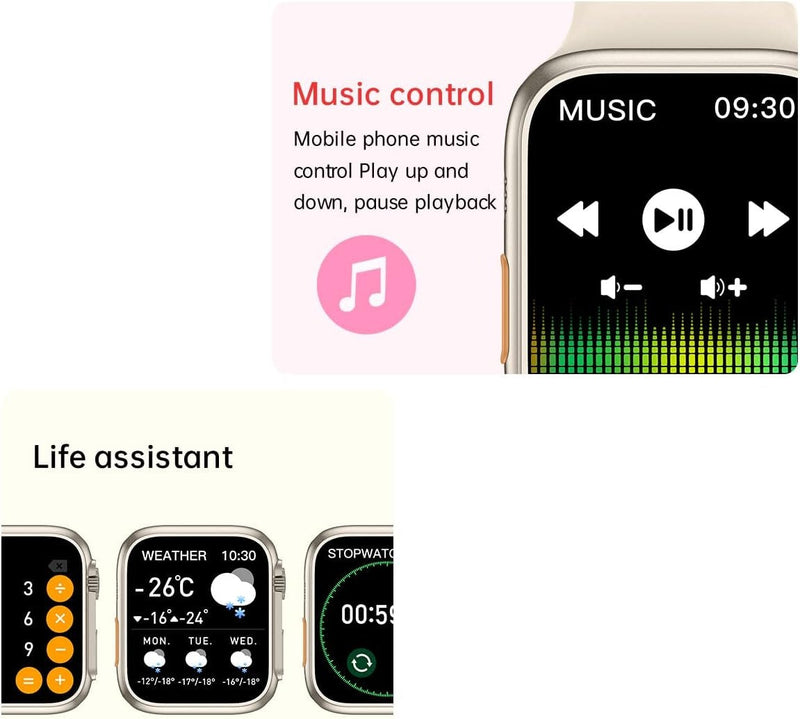 Smart Watch Series Z68 Ultra foto 4
