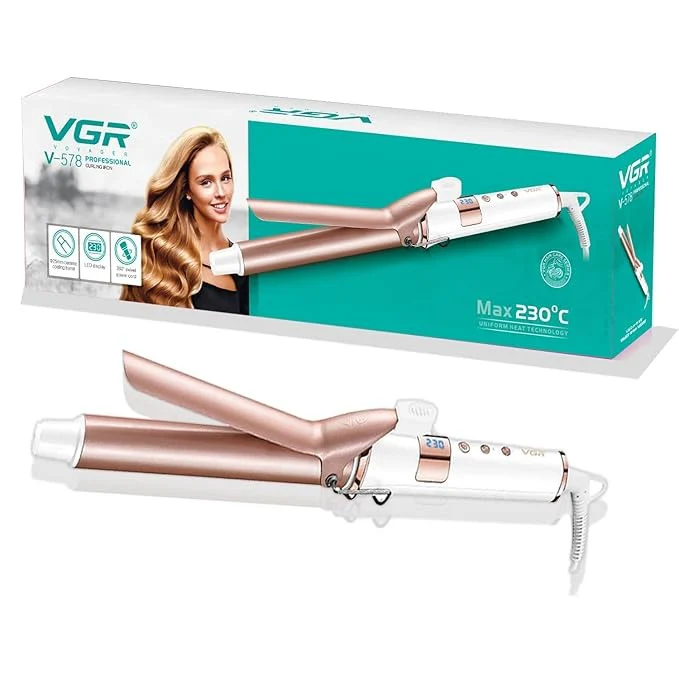 VGR GlamCurl Pro V-578 for Women (White) foto 1