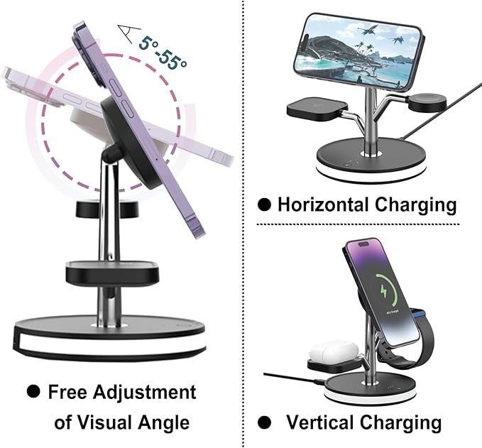 Earldom 4- in- 1 Wireless Charger foto 3
