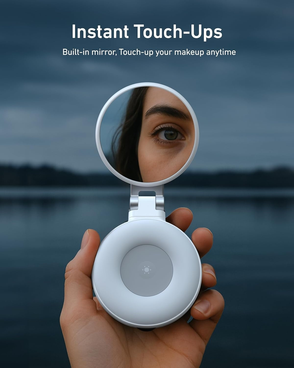 Drite Magnetike per Selfie me Pasqyre LED 360° foto 3