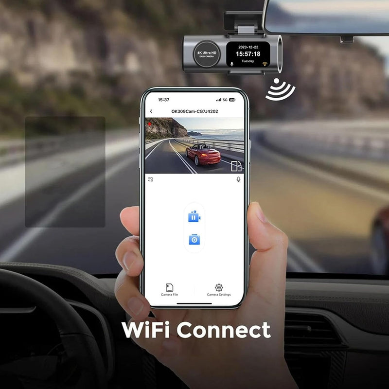 Kamere Makine 4K Dual WiFi foto 2